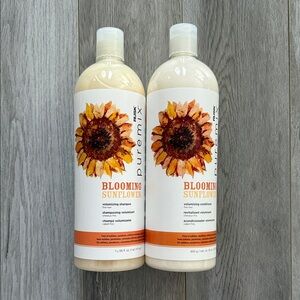 RUSK Puremix Blooming Sunflower Volumizing Shampoo & Conditioner 35oz